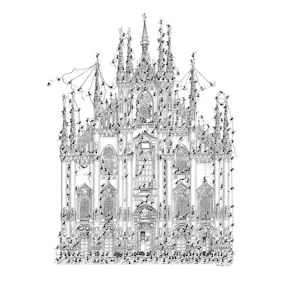 【FORMICHE】米蘭大教堂 1000片拼圖