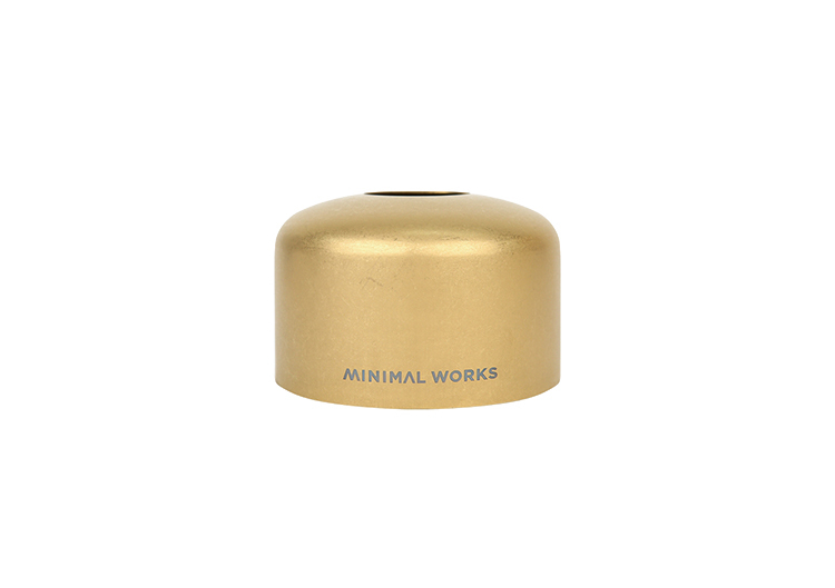 Minimal Works | 金屬瓦斯罐套 S｜復古金