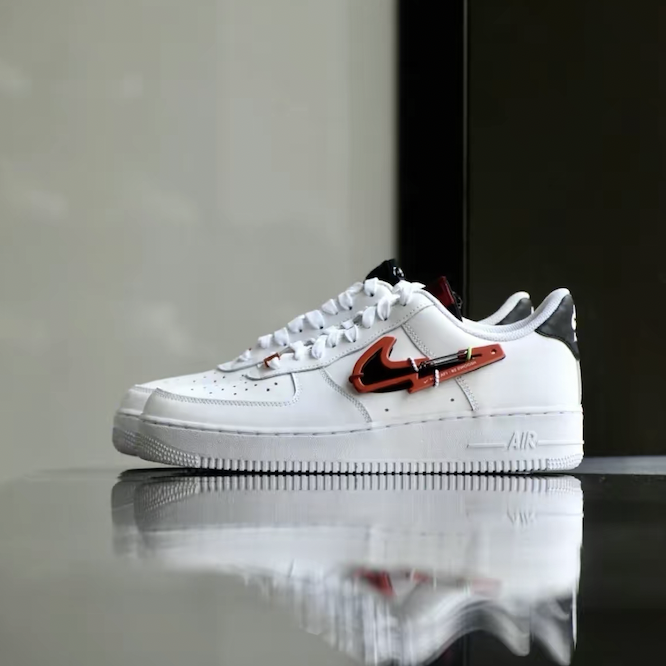 【APAIR】預購 Nike Air Force 1 Carabiner Habanero 登山扣 DH7579-100