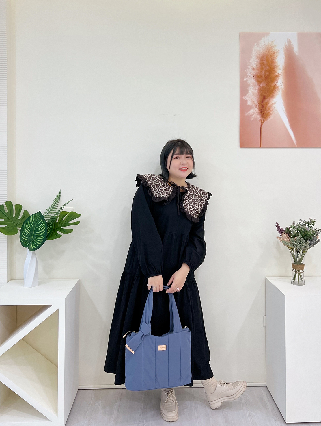 托特包 藍色包包 包包推薦 中型包 側背包 手拿包 肩背包 Light Air 白日夢托特包 satana SLA0030 莫蘭迪藍 KOL推薦 IG網紅 @hihipuff_