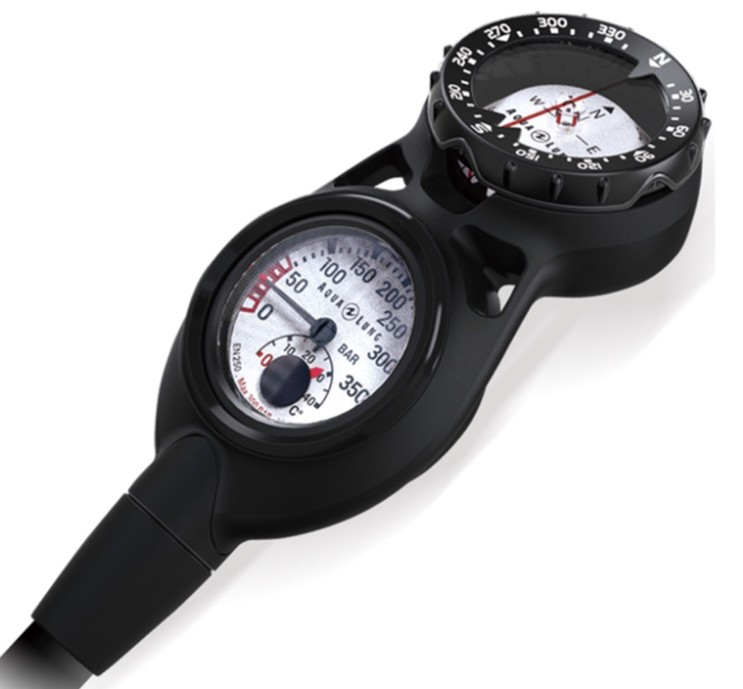 ▲Aqua Lung 機械雙錶 2 Gauge