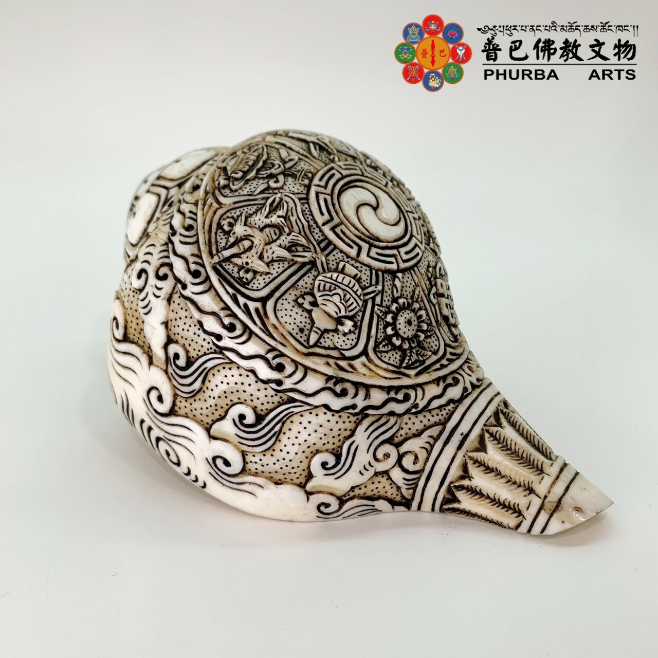 吉祥飛躍馬（真鍮に手彫り彫刻）