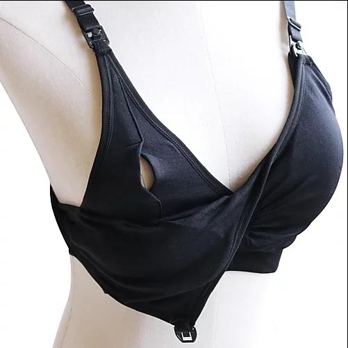 HaaKaa 免提泵奶胸圍 Handsfree Bra 黑色 ( M/L/XL/XXL) 紐西蘭
