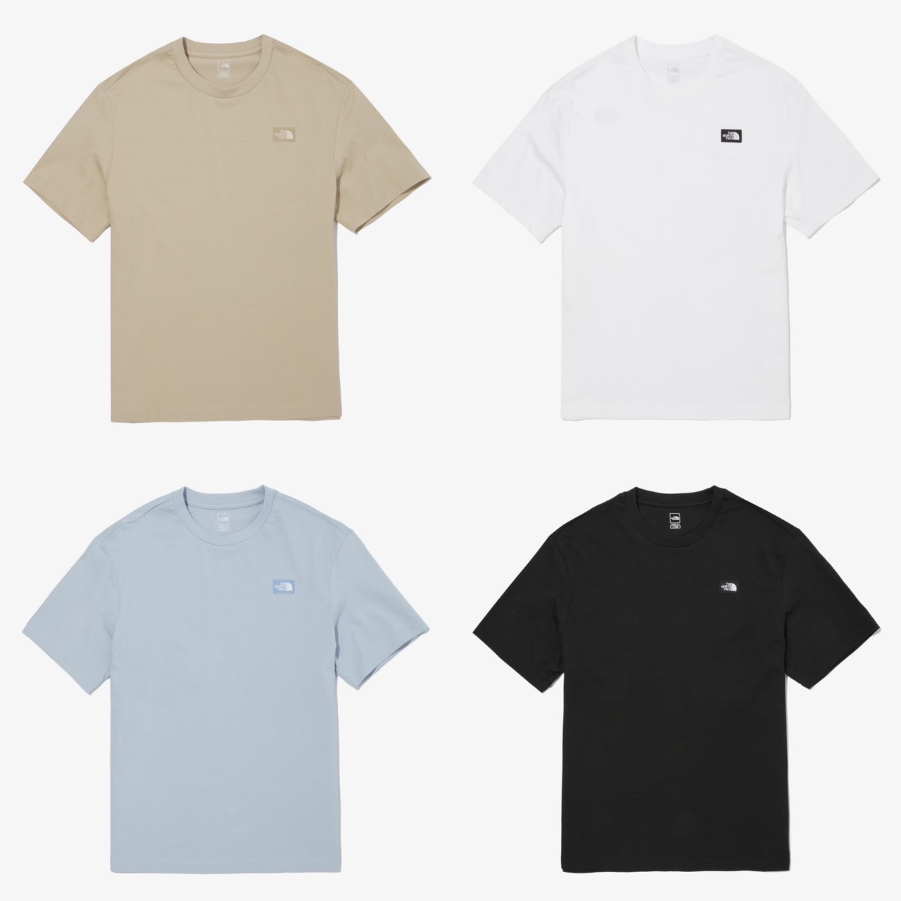 HE NORTH FACE COTTON OVERFIT S/S /R/TEE 短袖 NT7UN45B