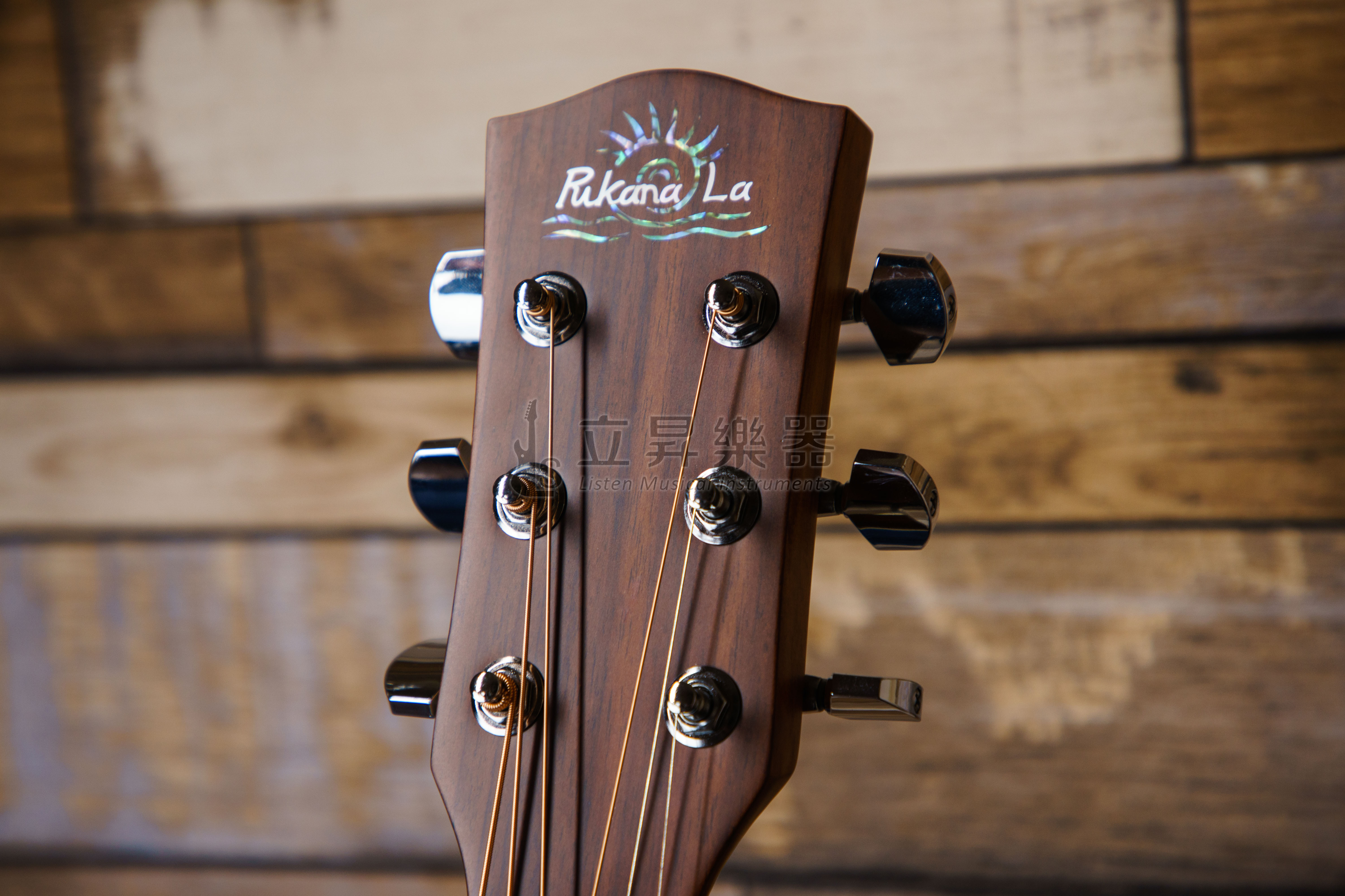 PukanaLa PG-OVC 41吋 GA桶 黑桃木側背板 全單板木吉他 第 6 張圖片｜三峽烏克麗麗