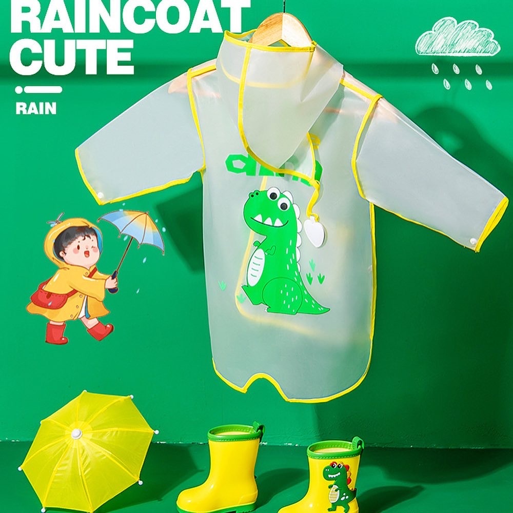 為了雨天做準備透明雨衣