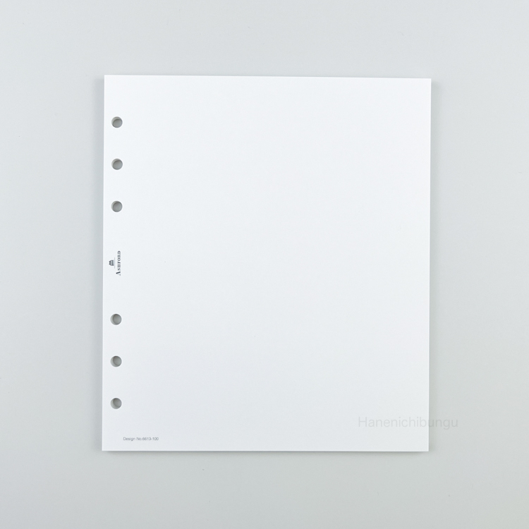 HBWA5／白色空白內頁（100張入）