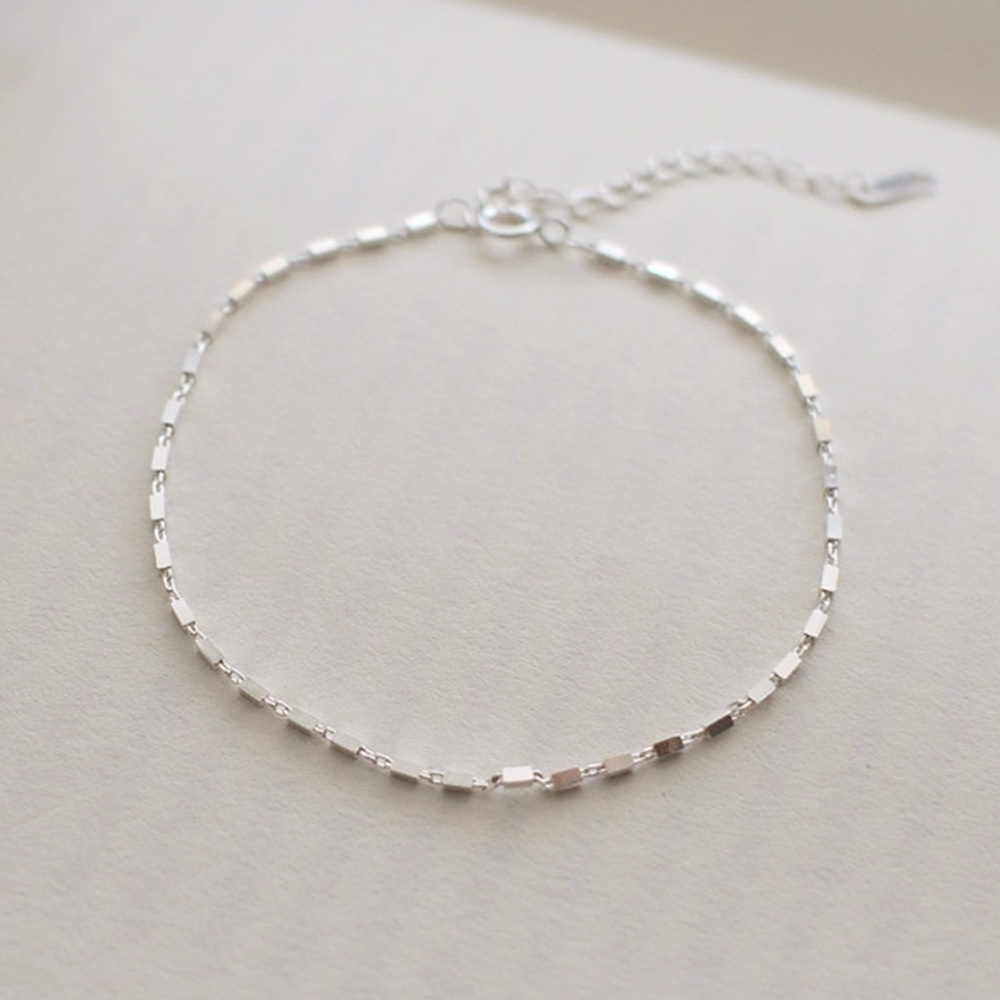 【最後一條出清】情人的呢喃純銀手鍊/SB962