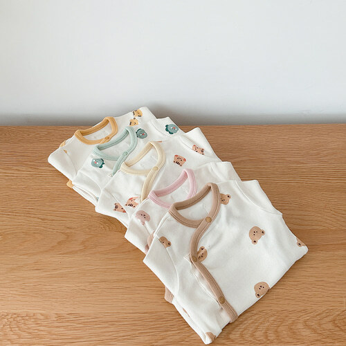 Dot to Dot 嬰兒套裝 (連身衣+帽)