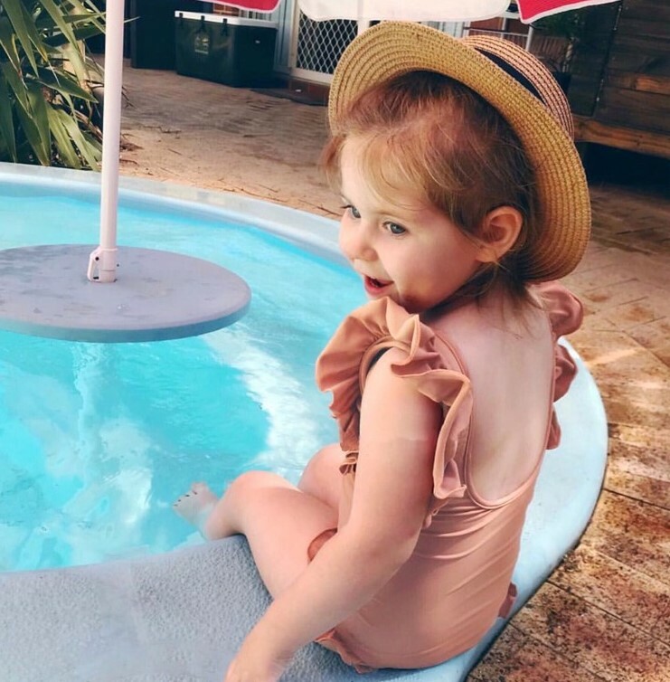 2022 ruffled swimsuit