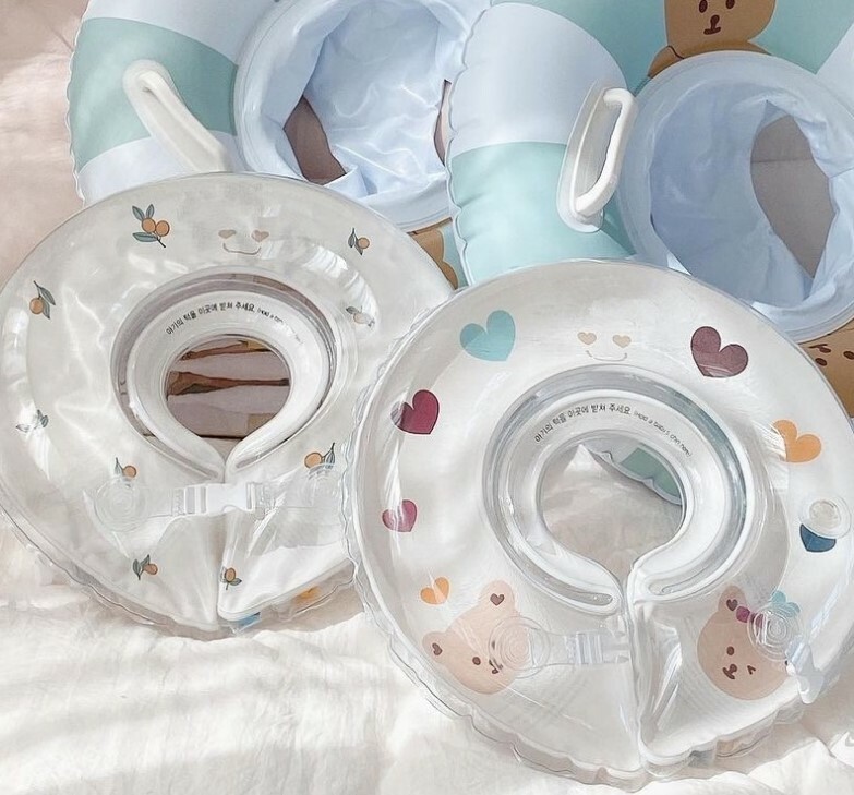 little bear newborn swimming ring