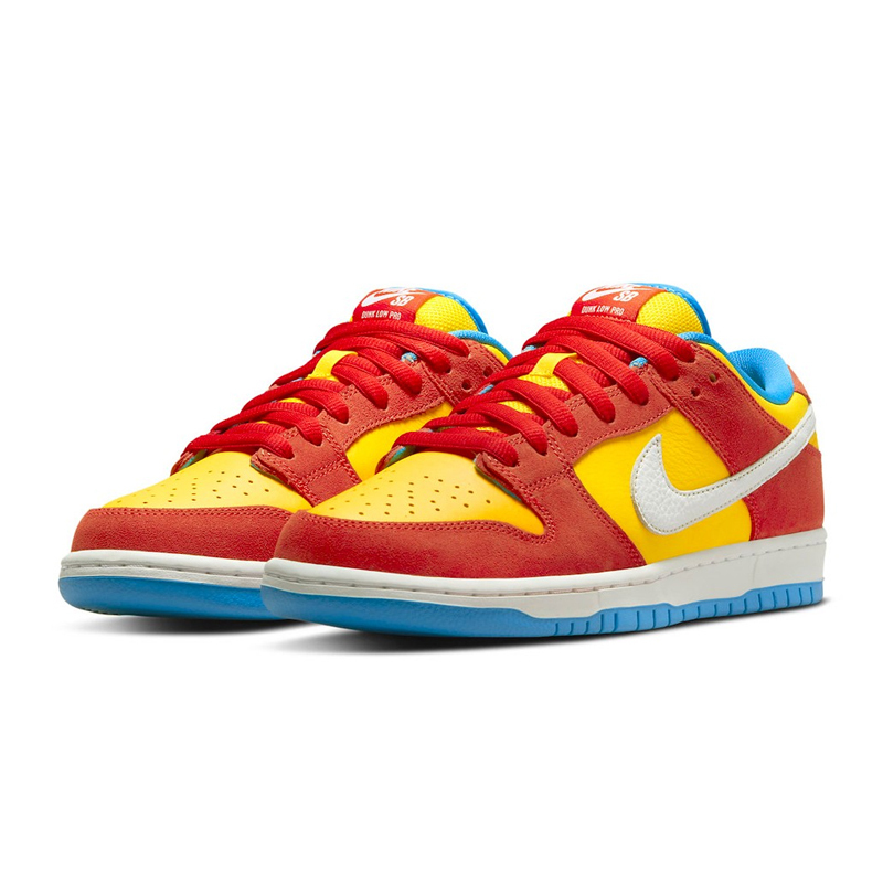 Nike SB Dunk Low Pro " Bart Simpson " 辛普森 紅黃藍 男鞋 BQ6817-602 [台灣現貨]