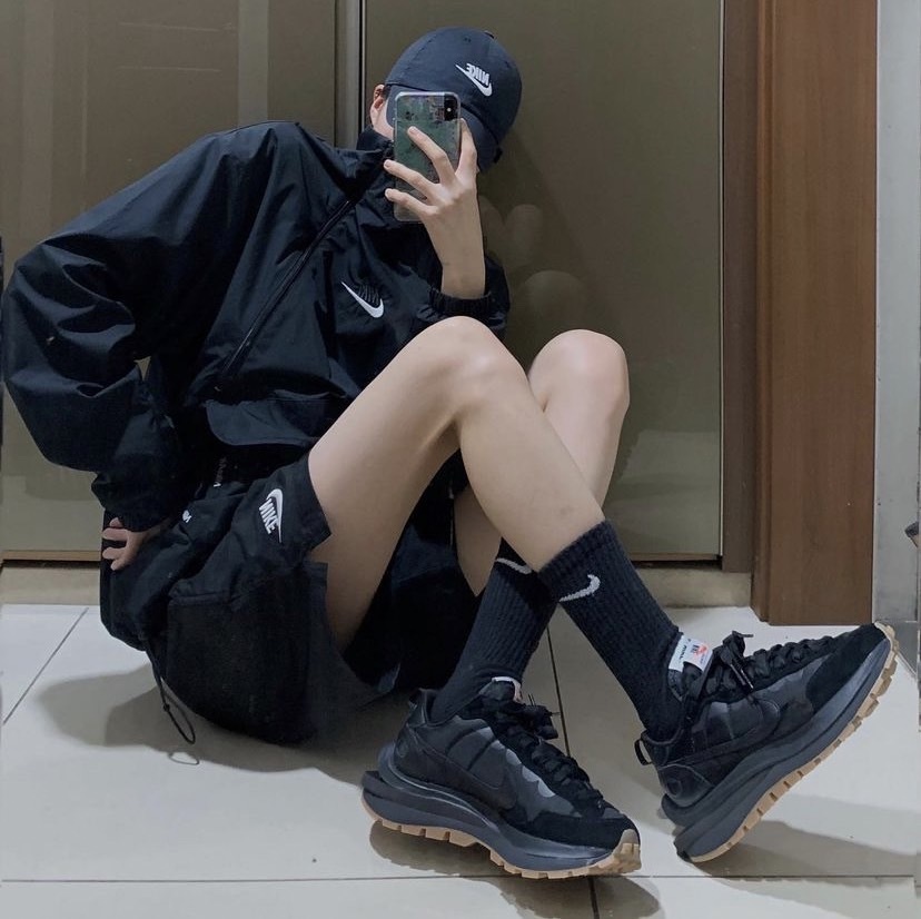 Sacai X Nike Vaporwaffle 黑武士 (Dd1875001)