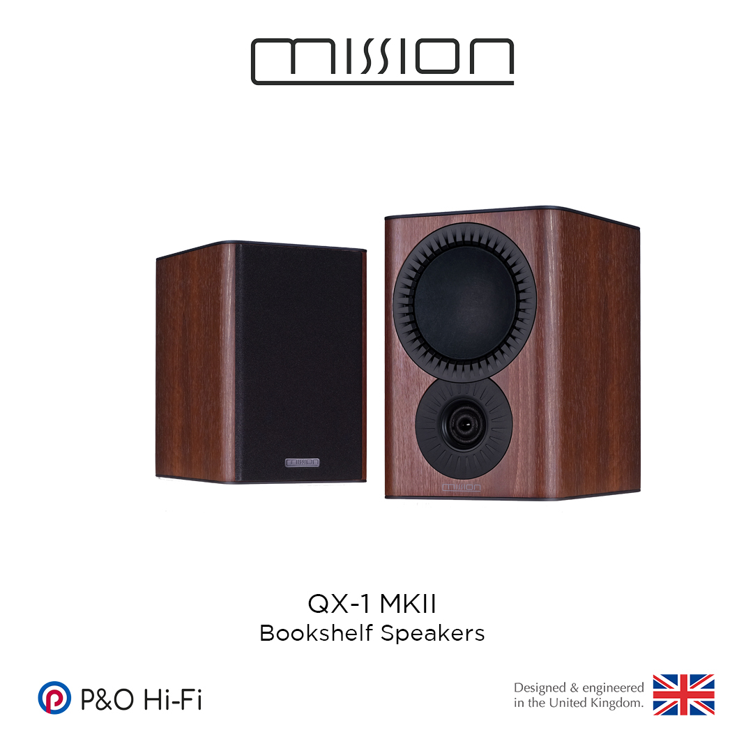 Mission QX-1 MKII 二路書架喇叭【2色】