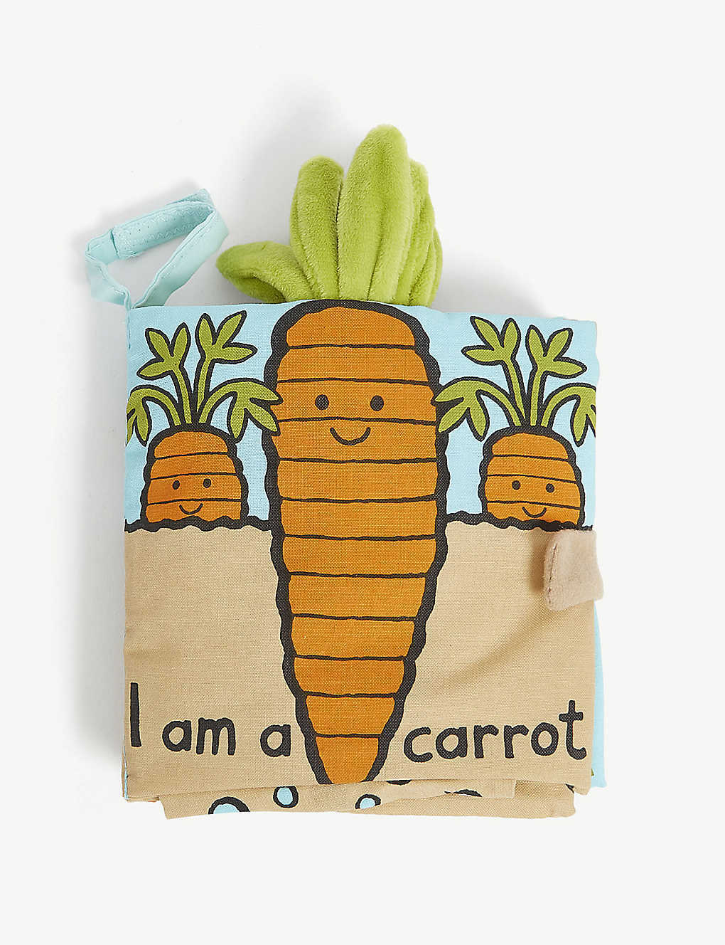 英國 Jellycat I am a Carrot soft book