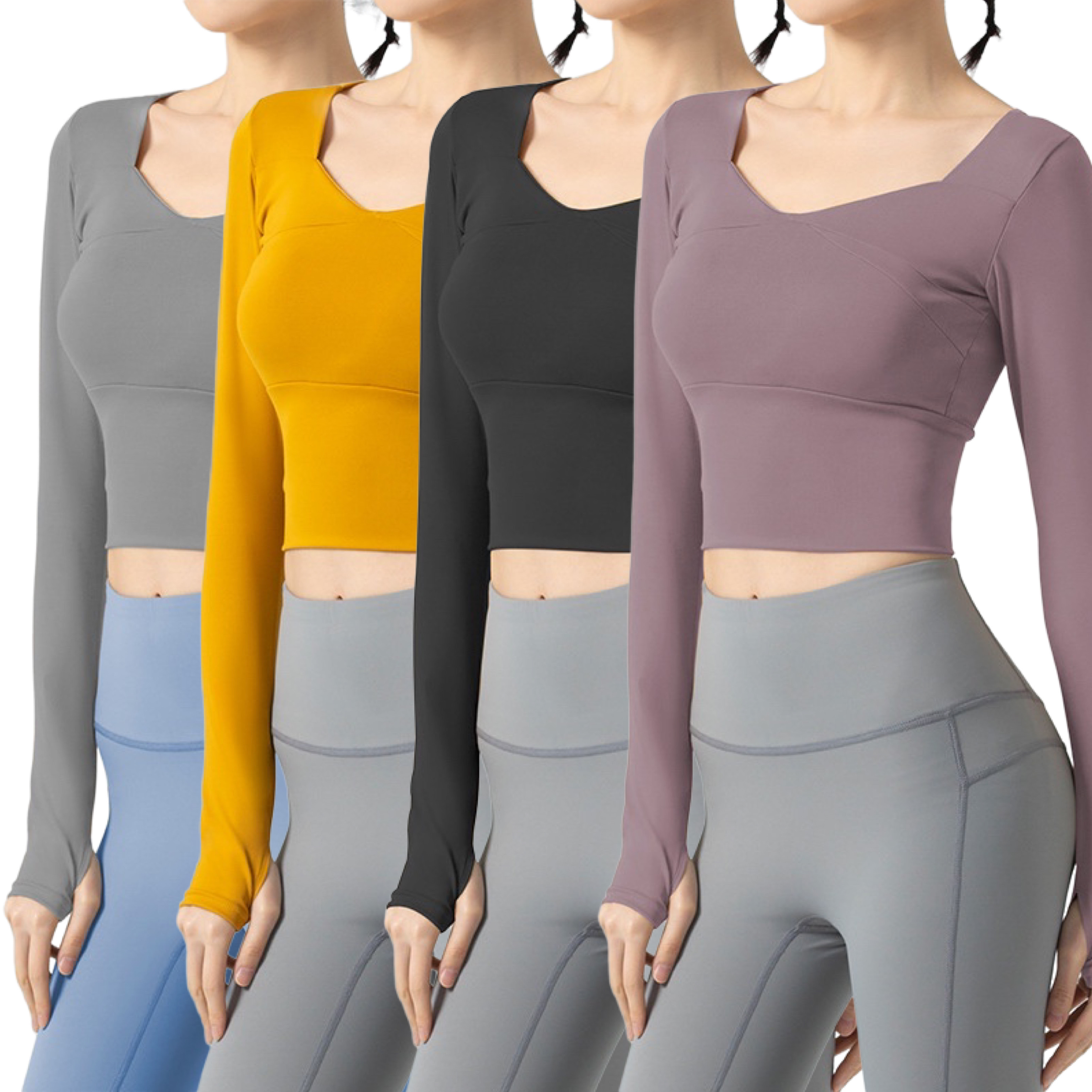 貼身長袖運動衫