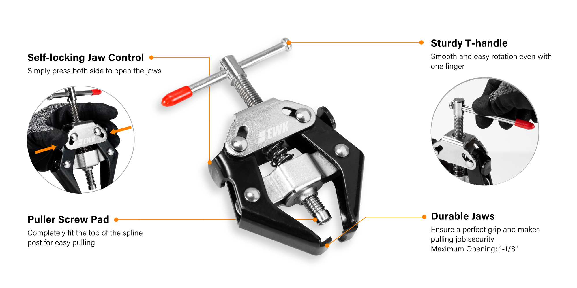 Battery Terminal Puller & Wiper Arm Removal Tool EWK