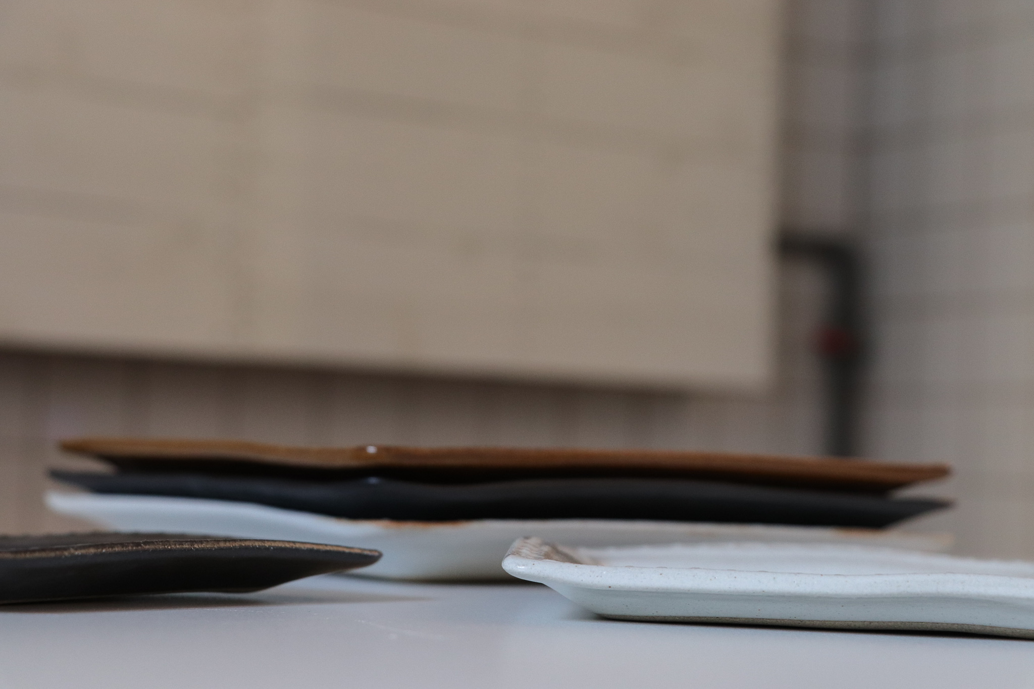 Mashiko Yaki 益子燒 復古法式輪點 角皿