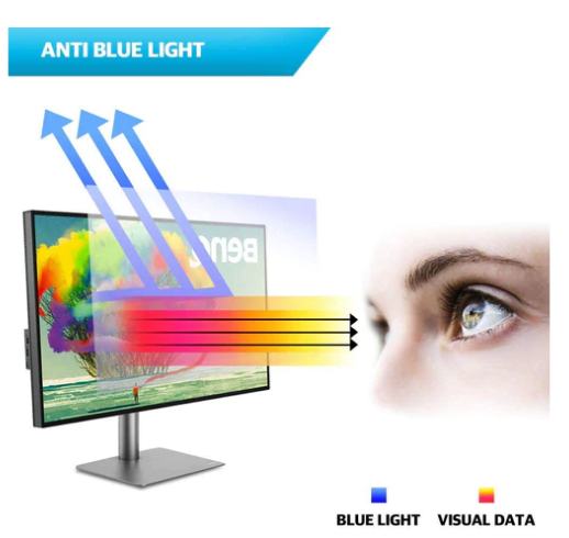 BOZABOZA Anti Blue Light Screen Filter with Blue light cut | Anti-UV | Anti-Glare | 2H Hardness Anti-Scratch for 26"-32" Monitors (16:9) 防藍光螢幕保護片[韓國製] (26吋至32吋)