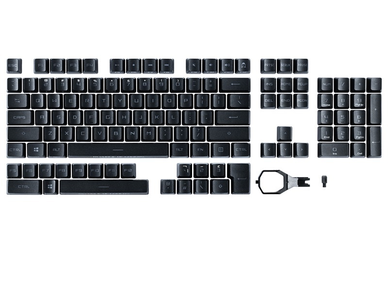 米特3C數位–華碩 AC04 ROG RX PBT KEYCAP SET 電競鍵盤/鍵帽/90MP02P0-BAUA00