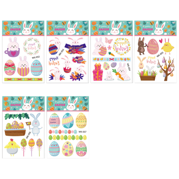 復活節卡通紋身貼紙 (1PCS)WK-44