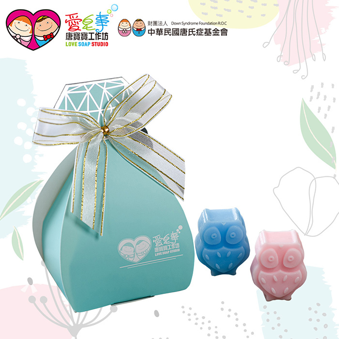 愛皂事｜貓頭鷹皂 (甜橙、白麝香)