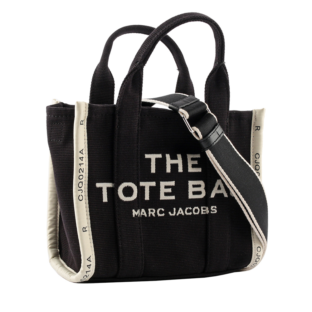 【MARC  JACOBS】THE JACQUARD TOTE 雙色小款托特包