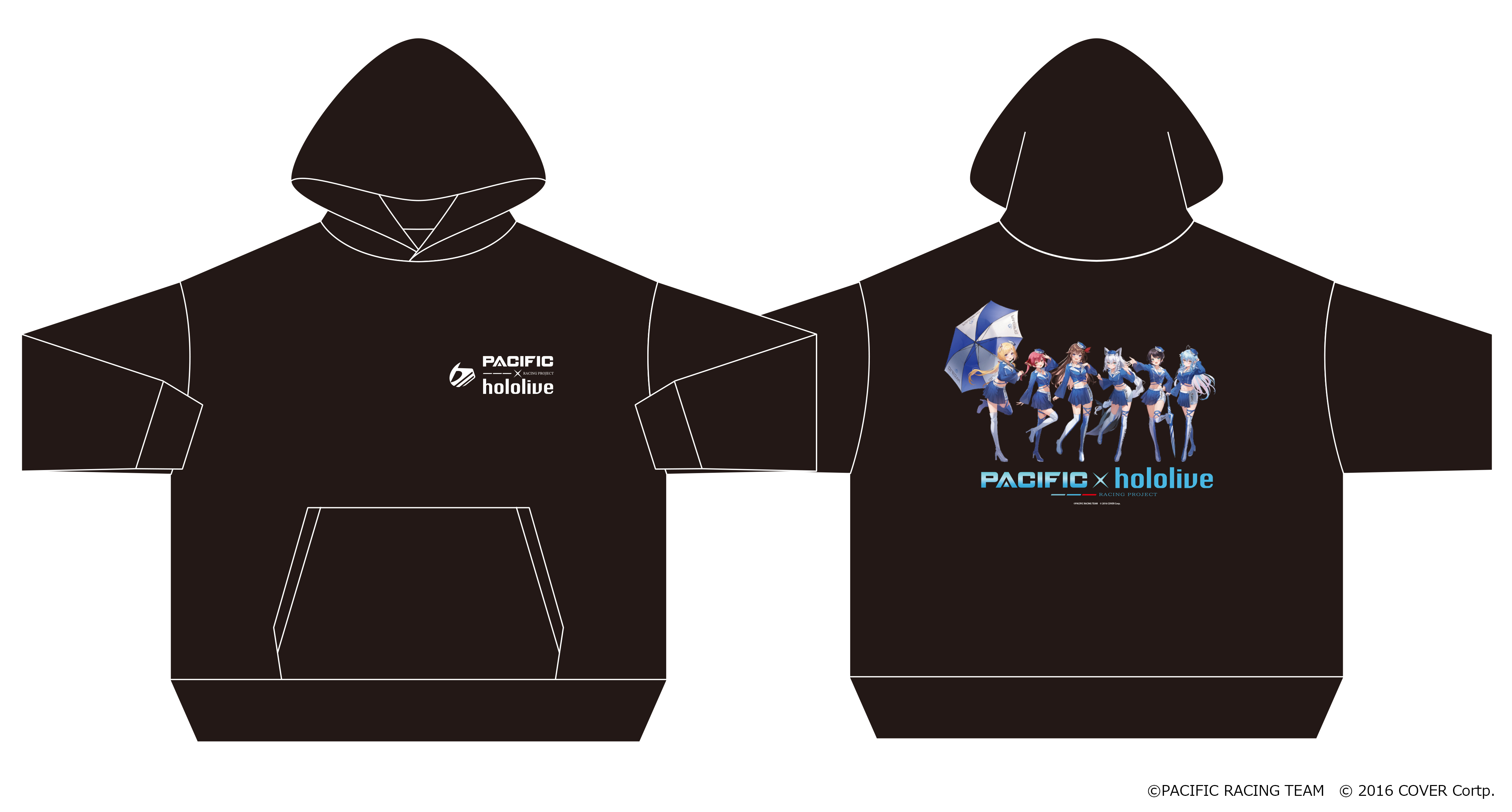 「官方代購」Pacific x Hololive 合作周邊#8 衛衣