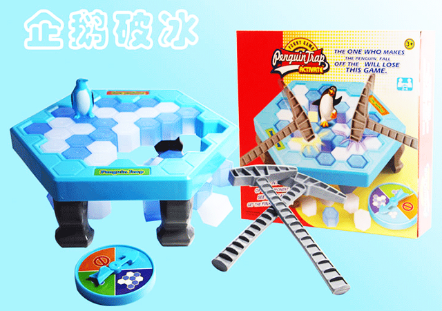 現貨區 拯救企鹅破冰台拆墙玩具C1028