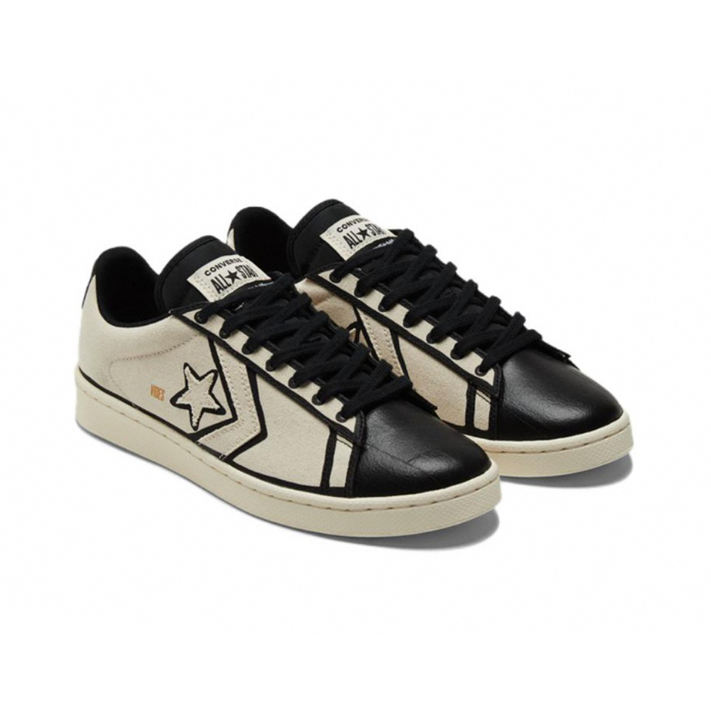 Joshua vides x converse pro leather 聯名 黑白塗鴉 創作狂想 A00713C