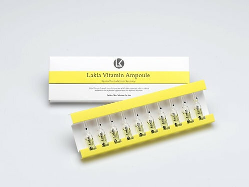 韓國LAKIA AMPOLUES 安瓶 (黃色) VITAMIN  維生素美白 2MLX10