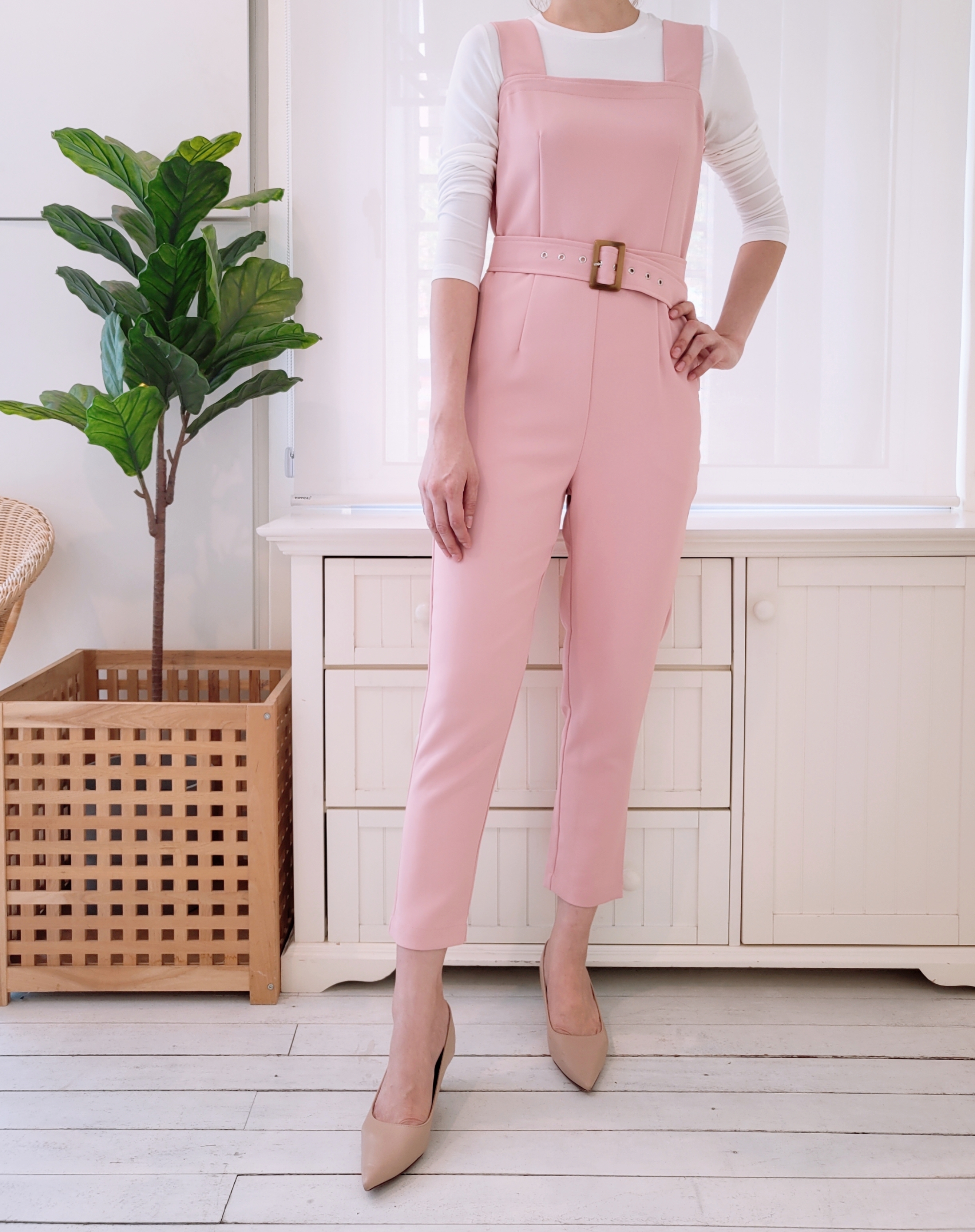 STRAP LONG JUMPSUIT (EXCLUDED INNER)