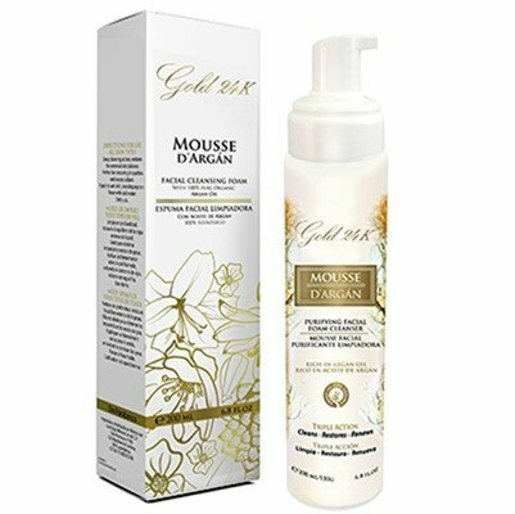 Mousse D'argan Cleaning Foam   豐盈潔面泡沫 200ml