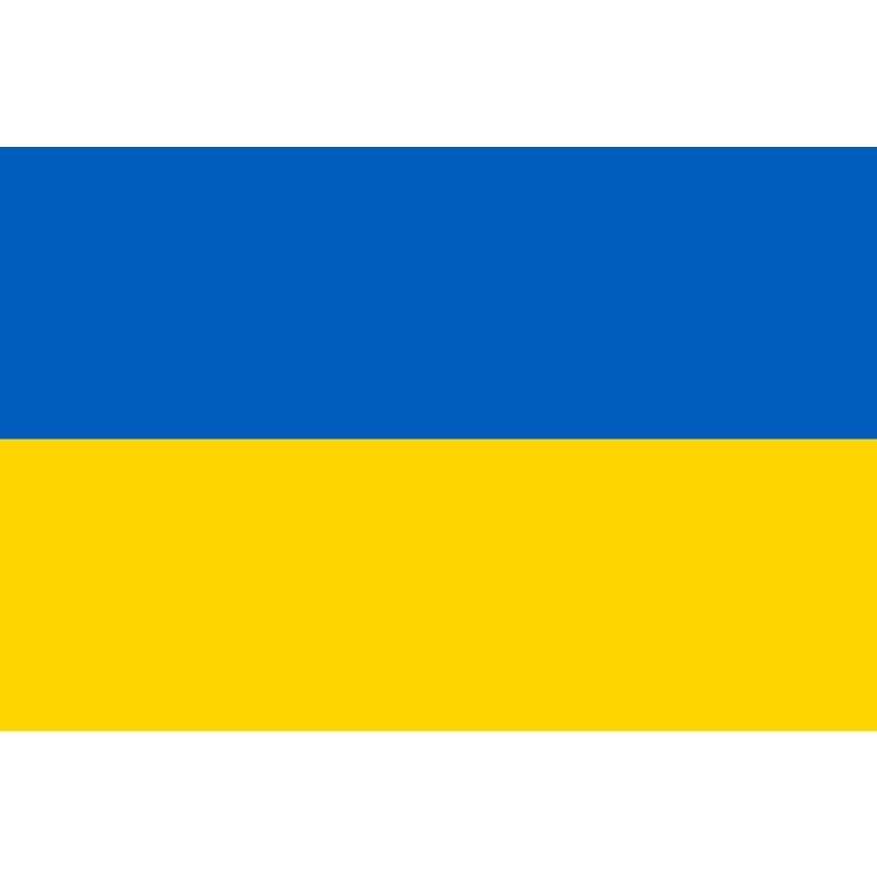 Pongee) Bendera UKRAINE Flag *Ready Stock* *Pray for UKRAINE*
