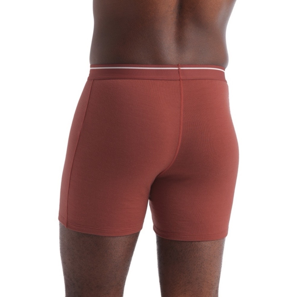 icebreaker Anatomica 羊毛開口四角內褲-BF150-紫羅蘭紅 男生