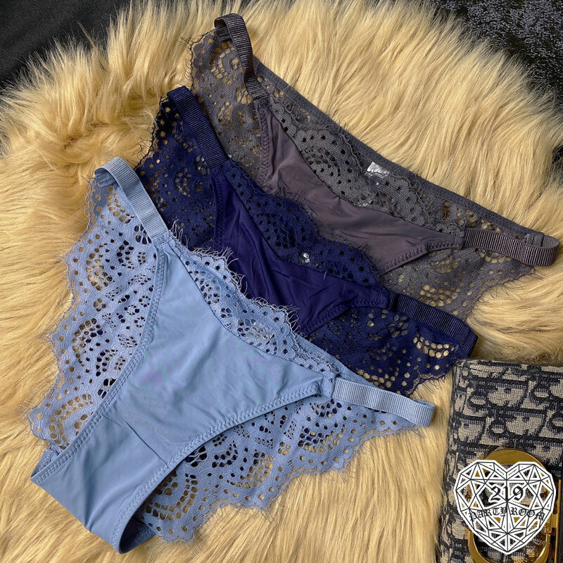 蕾絲鏤空高衩內褲