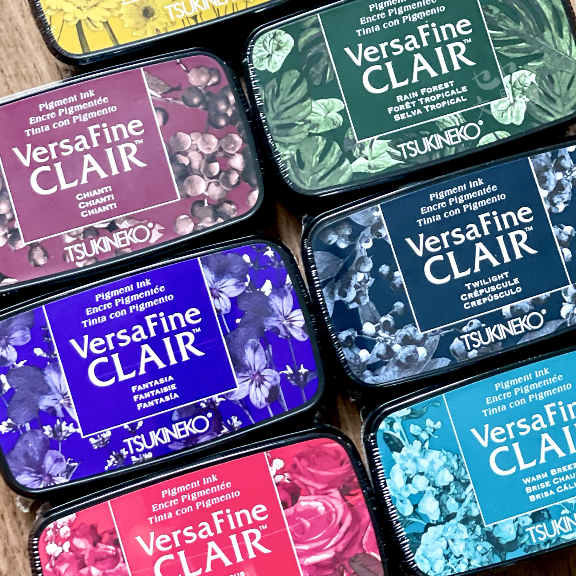 Tsukineko Stamp Pad－Versafine CLAIR Series (Japanese Stationery Brand)