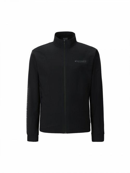 韓國代購 Discovery Essential Cooling 男 訓練 夾克 外套 黑色 DMTR63023-BKS