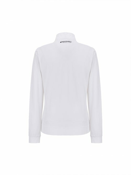 韓國代購 Discovery Essential Cooling 女 訓練 夾克 外套 白色DWTR64023-WHS