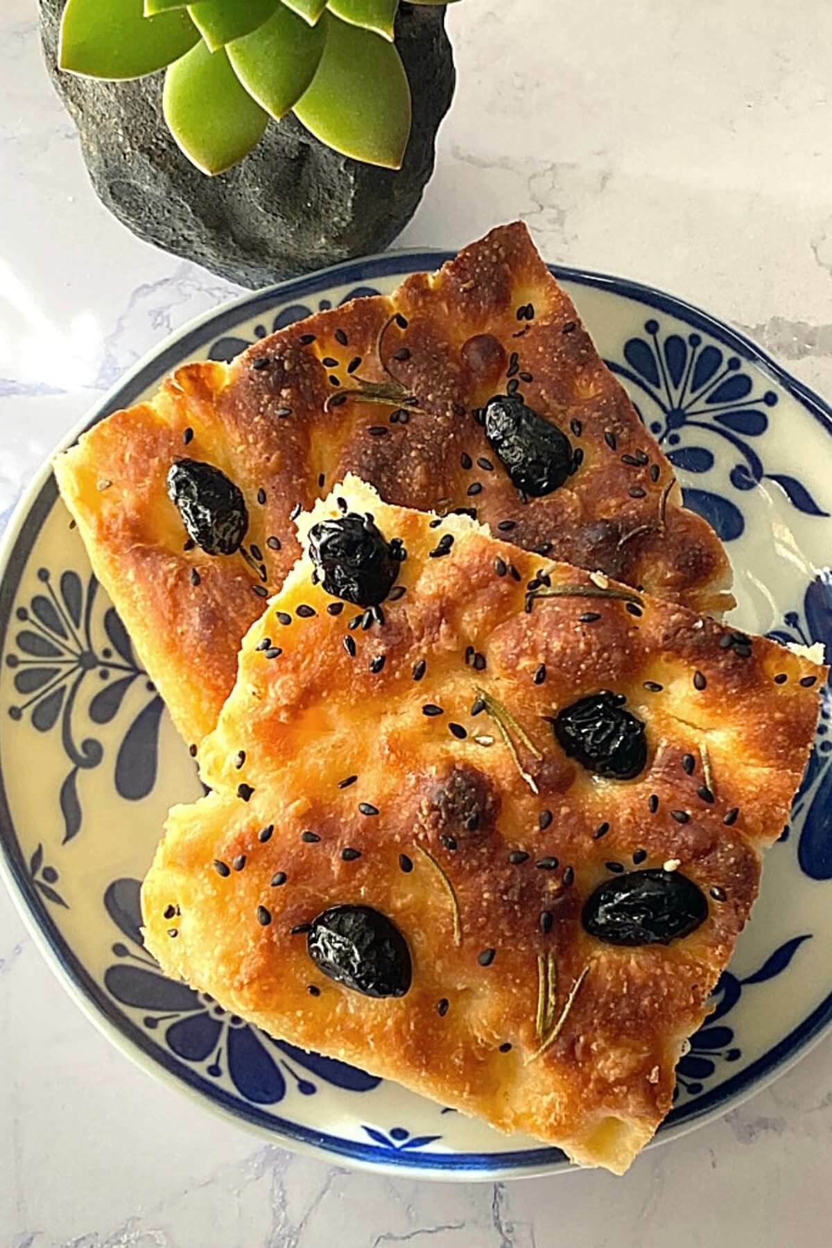【黑豆意大利麵包 Focaccia】食譜
