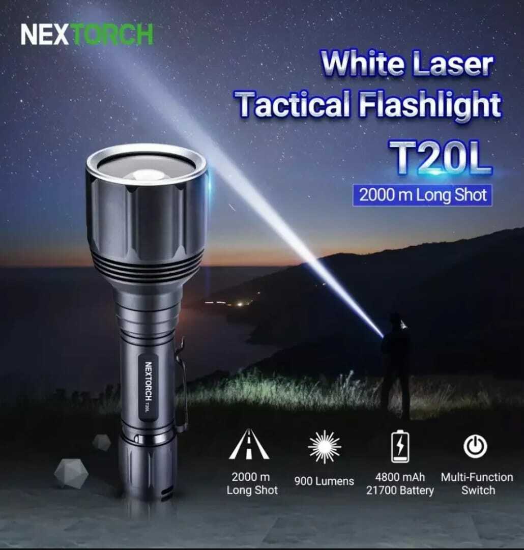 NEXTORCH T20L 900lm 2000米LEP 戰術電筒