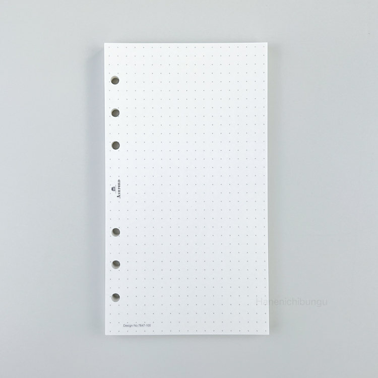 BIBLE／白色點格紋內頁5mm（100張入）