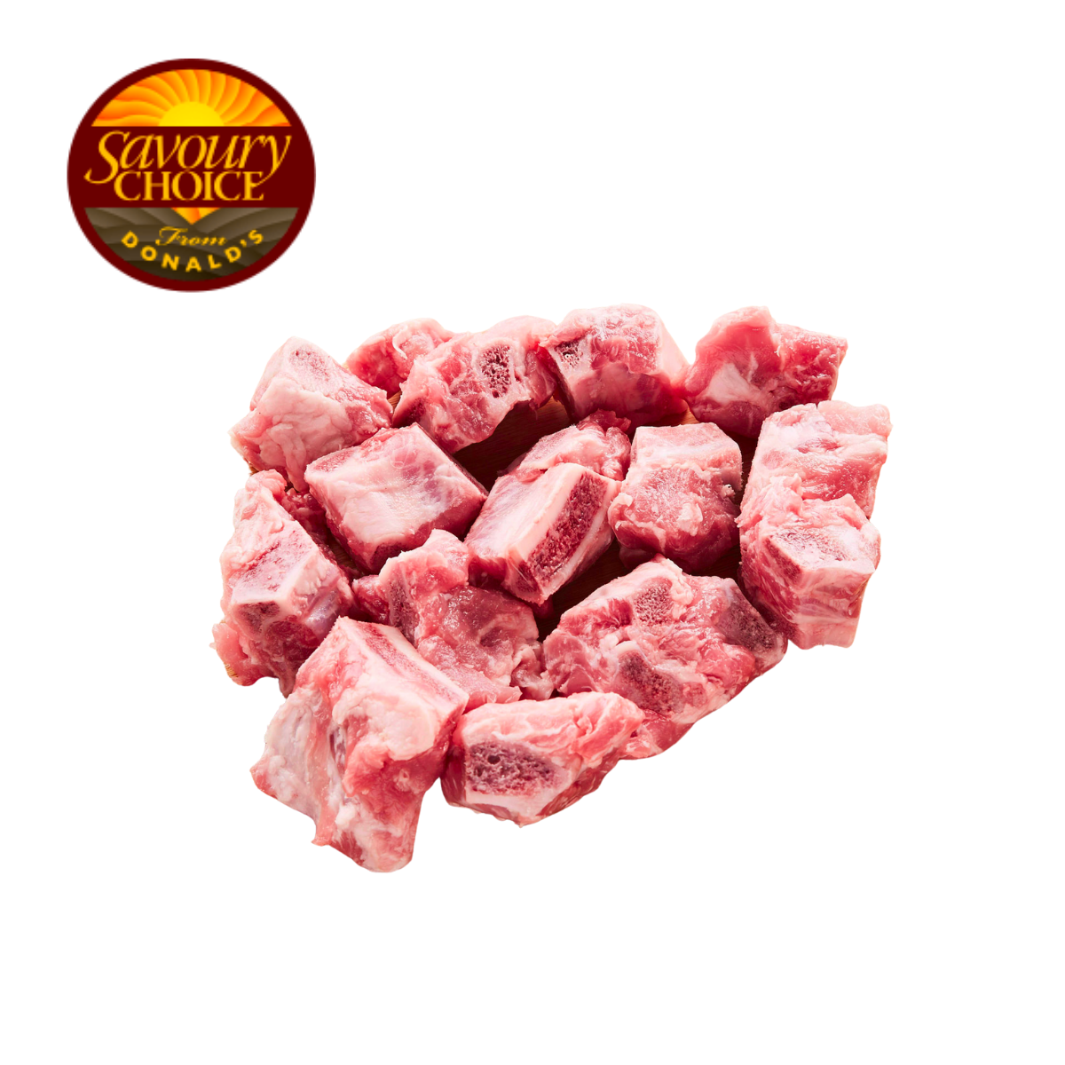 Savoury Choice 天然豬肉 排骨粒  (450g) (MA167)