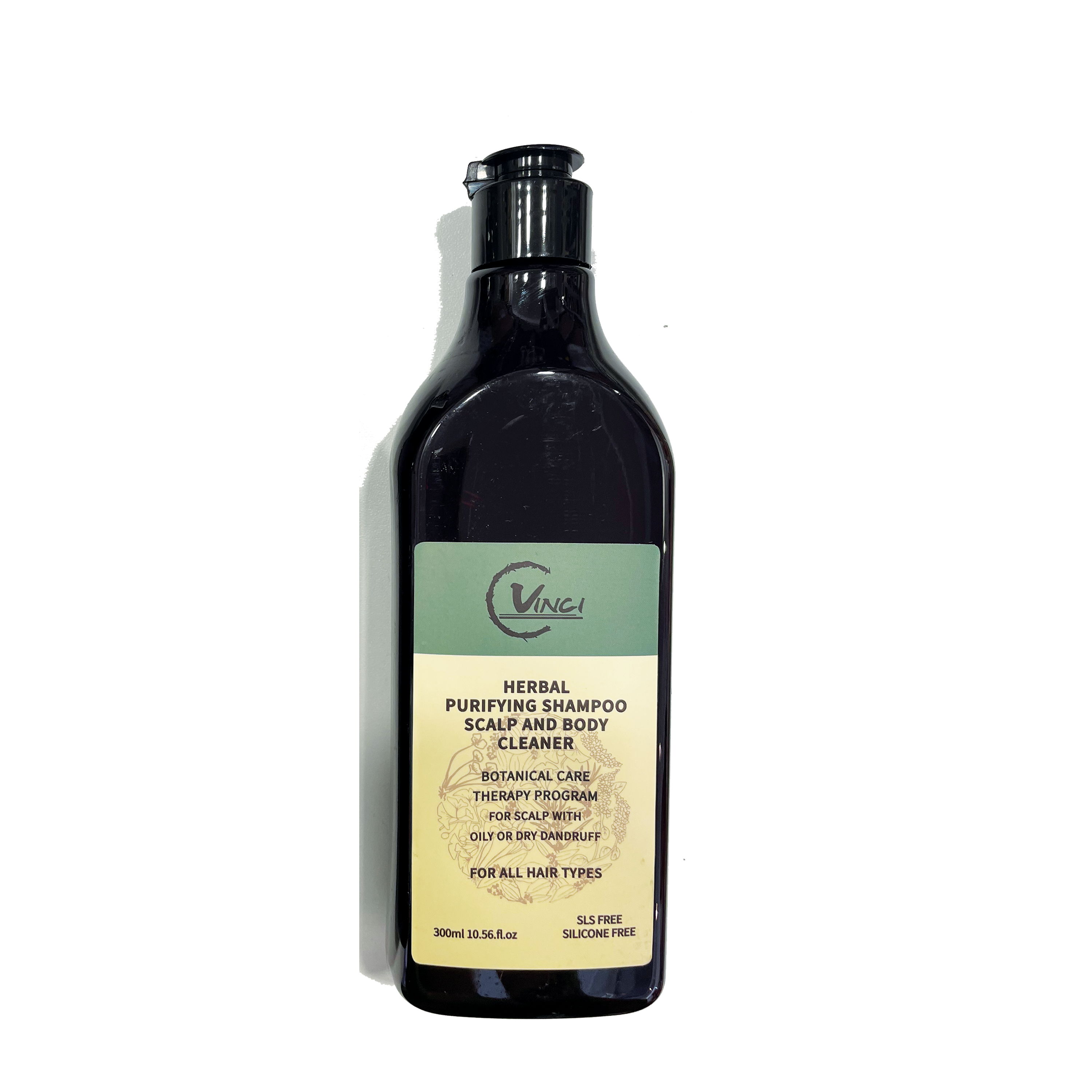 Vinci Herbal Purifying Shampoo Scalp and Body Cleaner 300ml