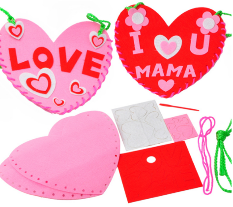 DIY愛心斜袋 (混款) 1253