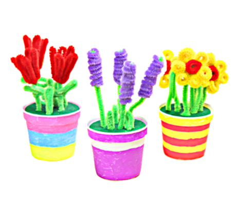 DIY 扭扭棒毛根栽材料包 M1435