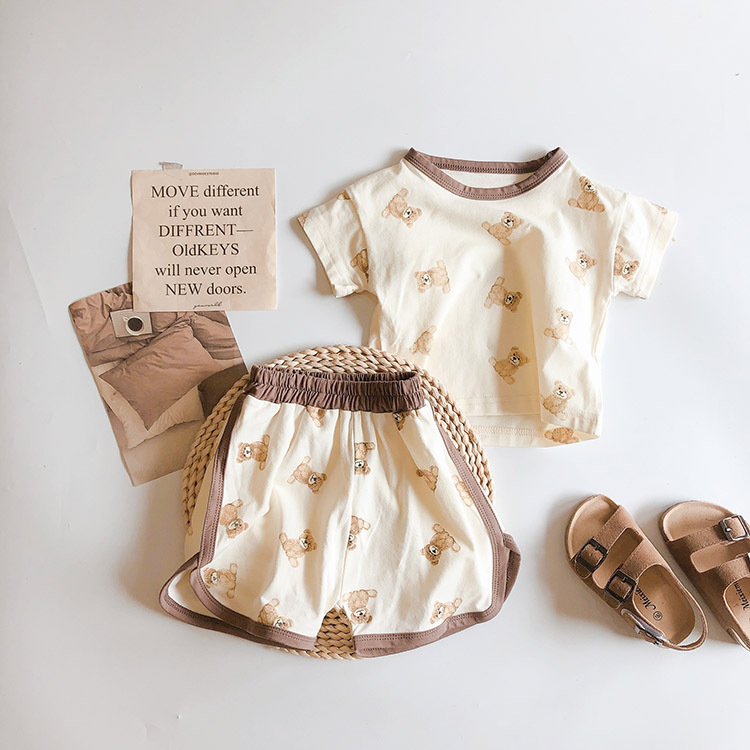 可愛滿版熊熊套裝