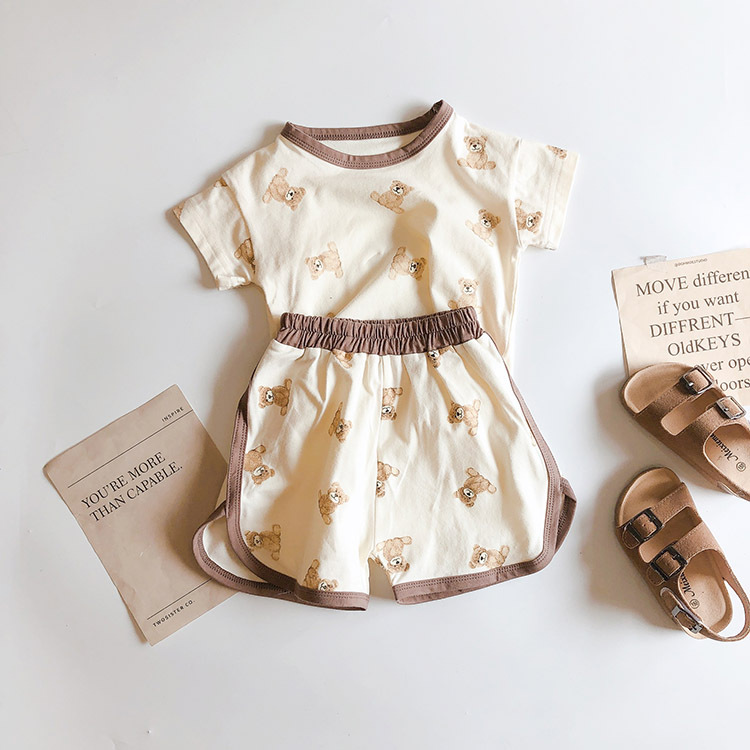 可愛滿版熊熊套裝