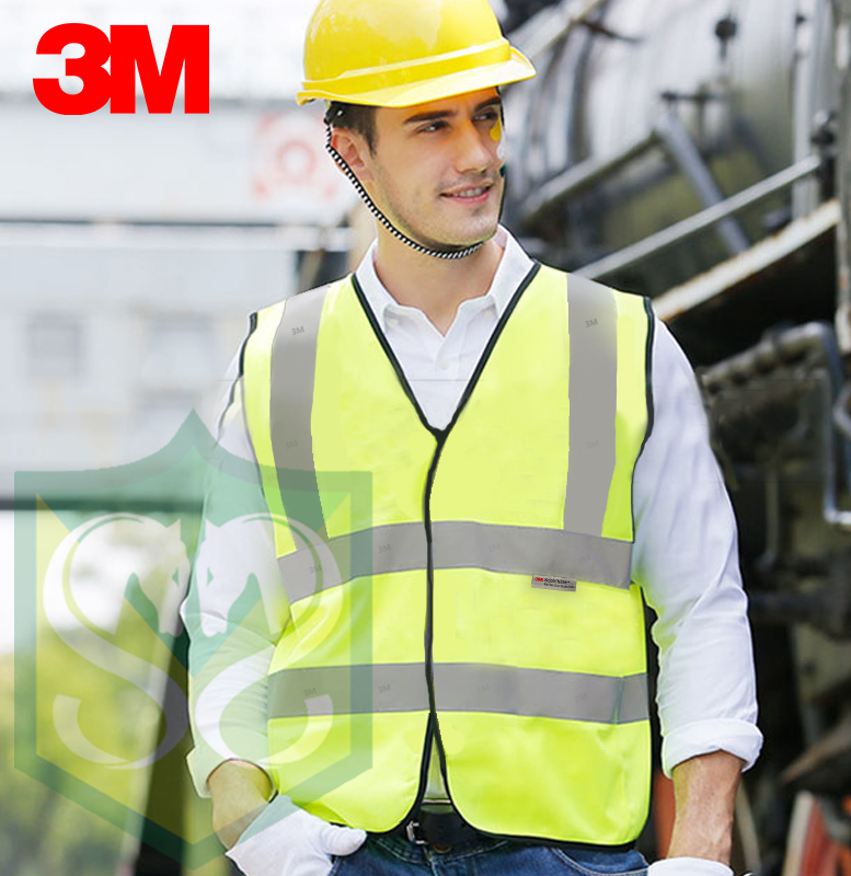 3M Reflective Strip Safety Vest ( Yellow / Orange )