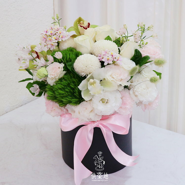 純摯獻禮 I 鮮花禮盒 flowers in box  AB220261